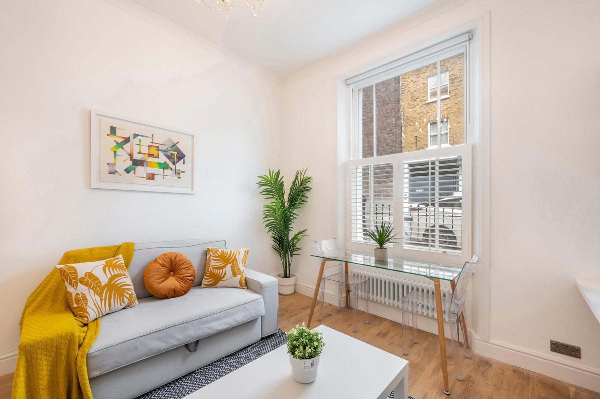 Apartment Charming 1 Bedroom Flat With Private Patio - West London, Kensington, Earl's Court, Chelsea *